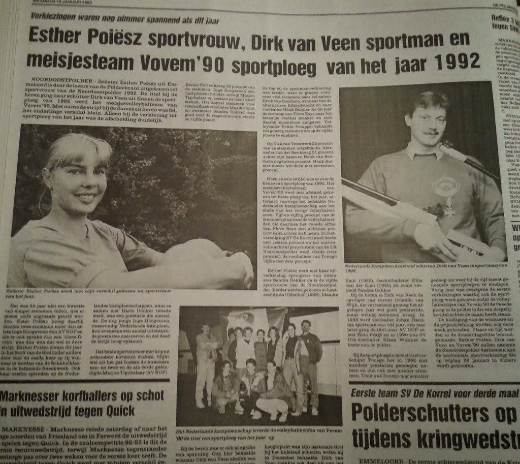 Vovem'90, Dirk van Veen, Esther Poiesz